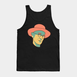 Hermann Hesse Portrait In Vintage Colors Tank Top